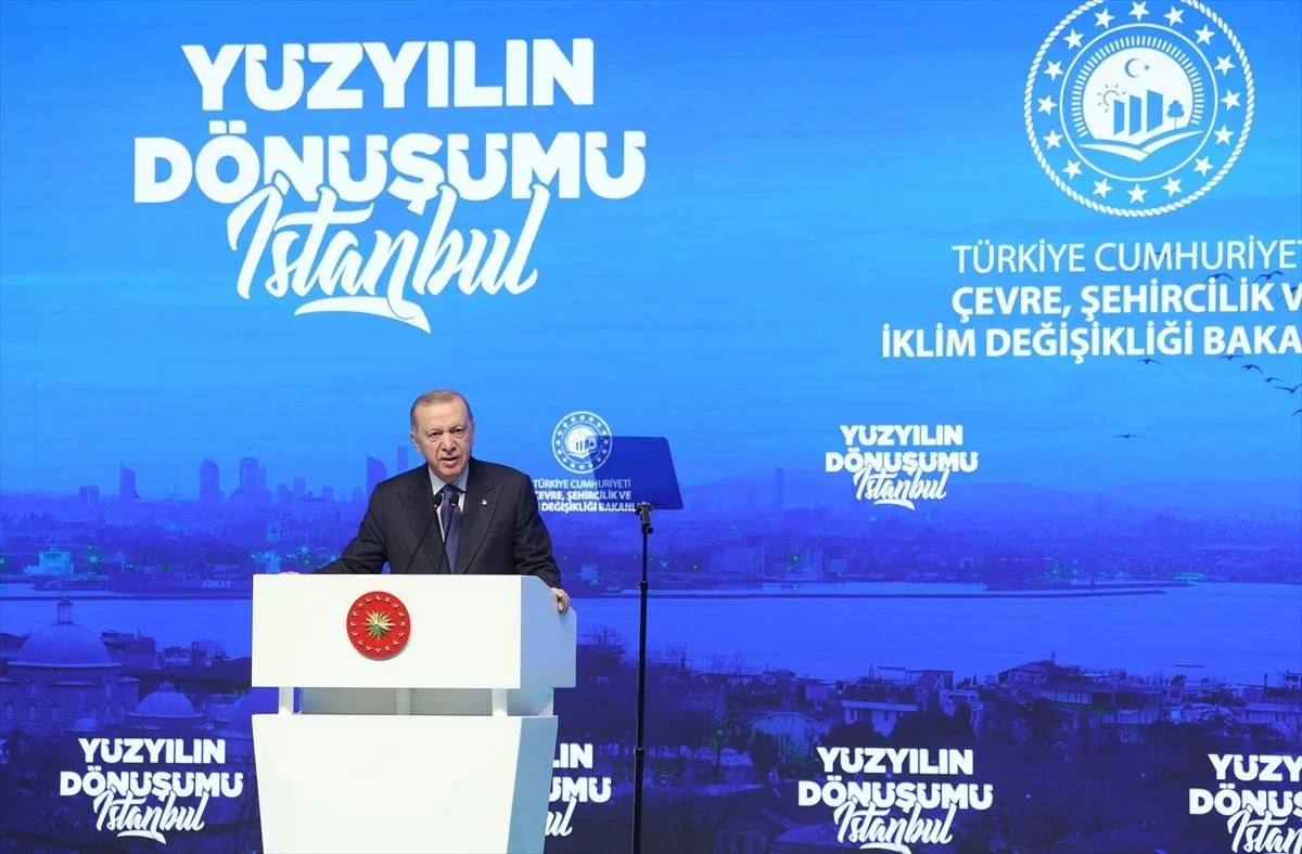 Cumhurbaşkanı Erdoğan İstanbul’da ‘Yüzyılın Dönüşümü’nde detayları açıkladı